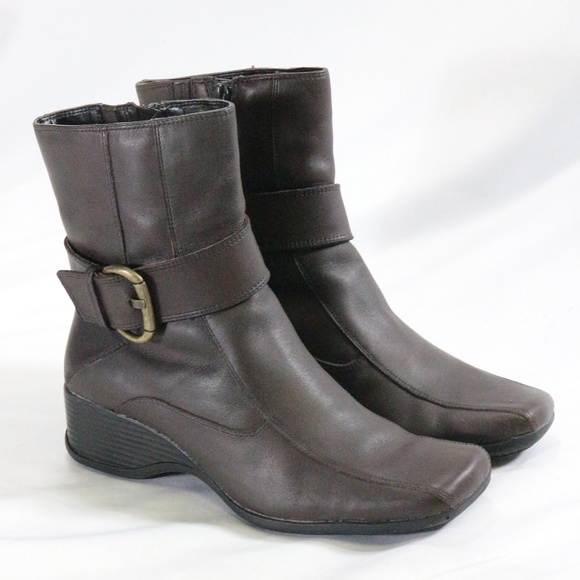 Clarks Shoes - CLARKS Madison Jack Women's Leather Ankle Boots